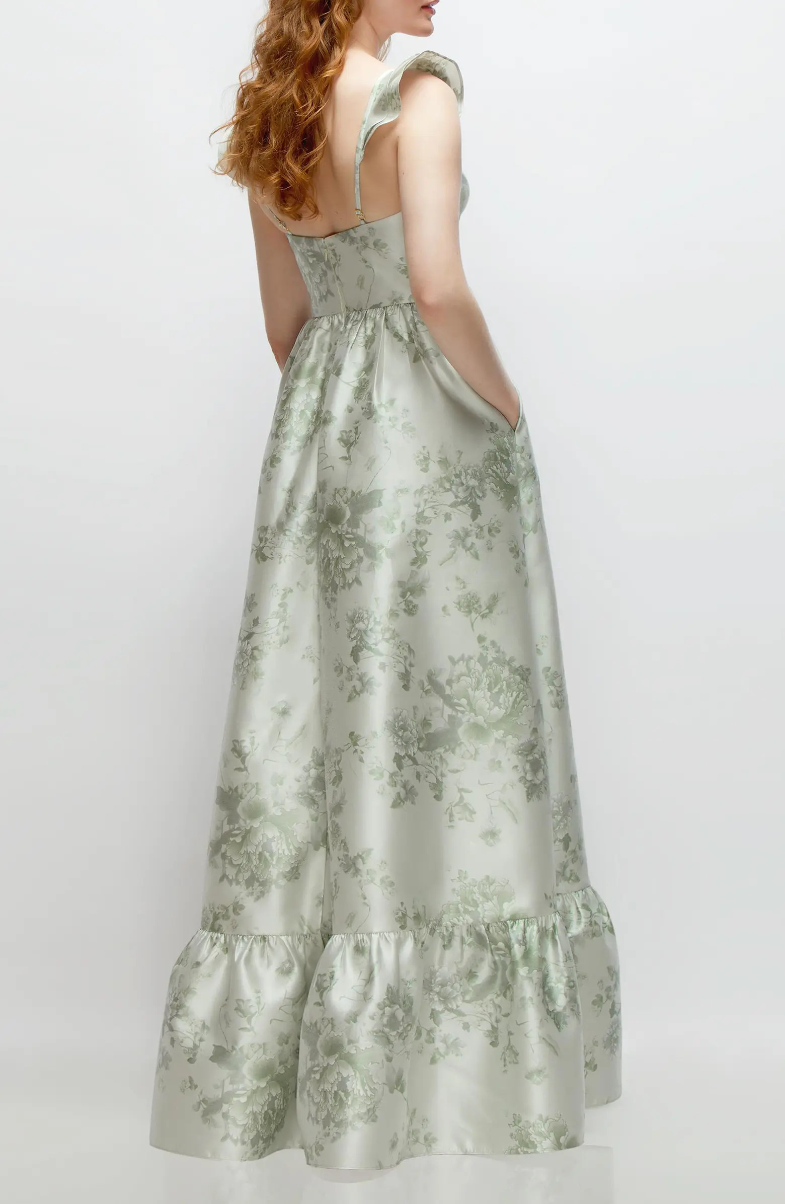 Floral Corset Gown | Nordstrom