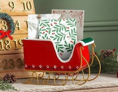Ceramic Sleigh Christmas Card Holder

#LTKSeasonal #LTKFindsUnder50 #LTKHome
