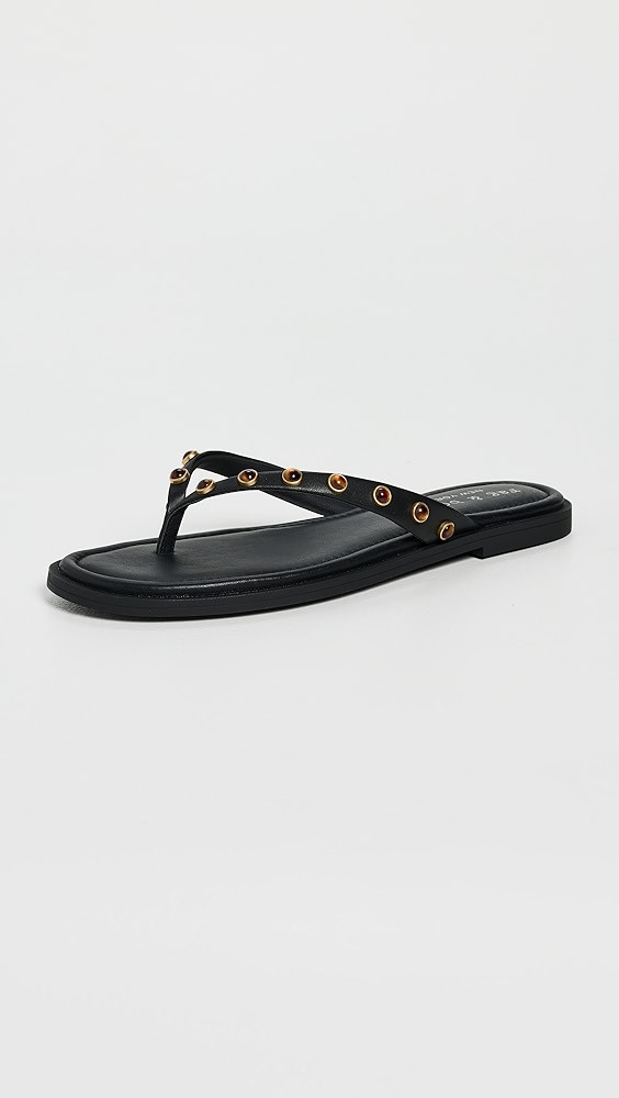 rag & bone Cabochon Gia Thong Sandals | Shopbop | Shopbop