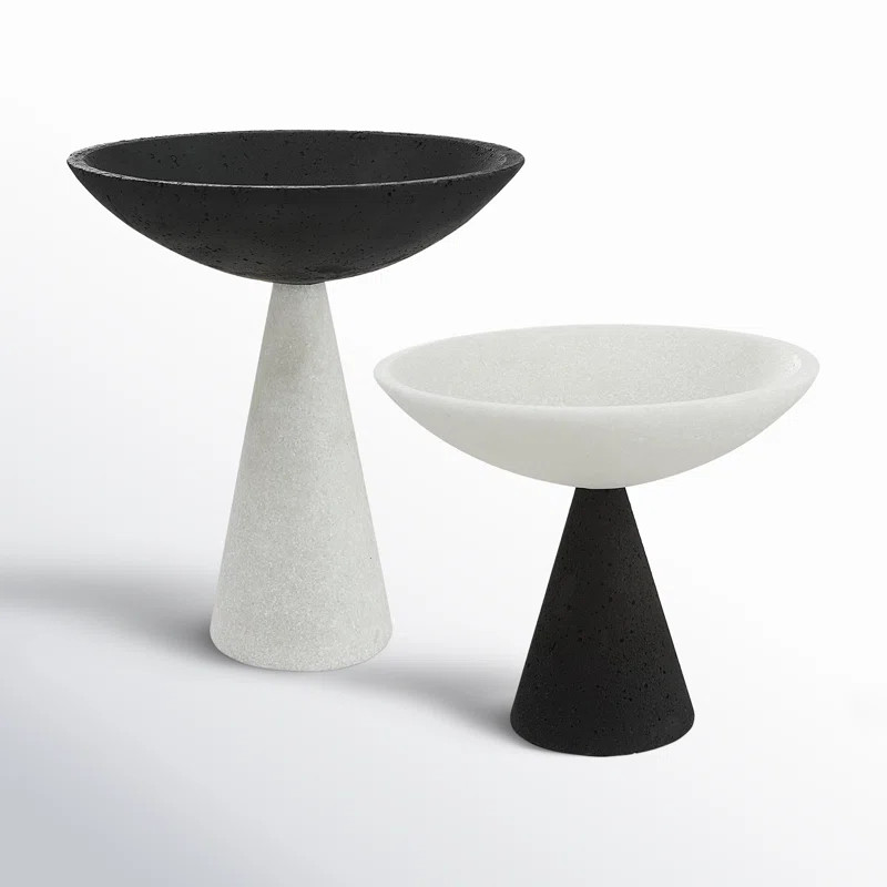 AllModern Massimo Antithesis Marble Bowls, S/2 & Reviews | Wayfair | Wayfair North America