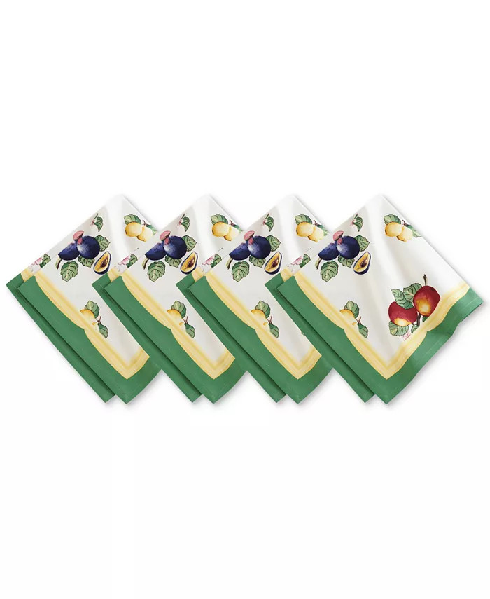 Villeroy & Boch French Garden 4-Pc. Napkin Set - Macy's | Macy's