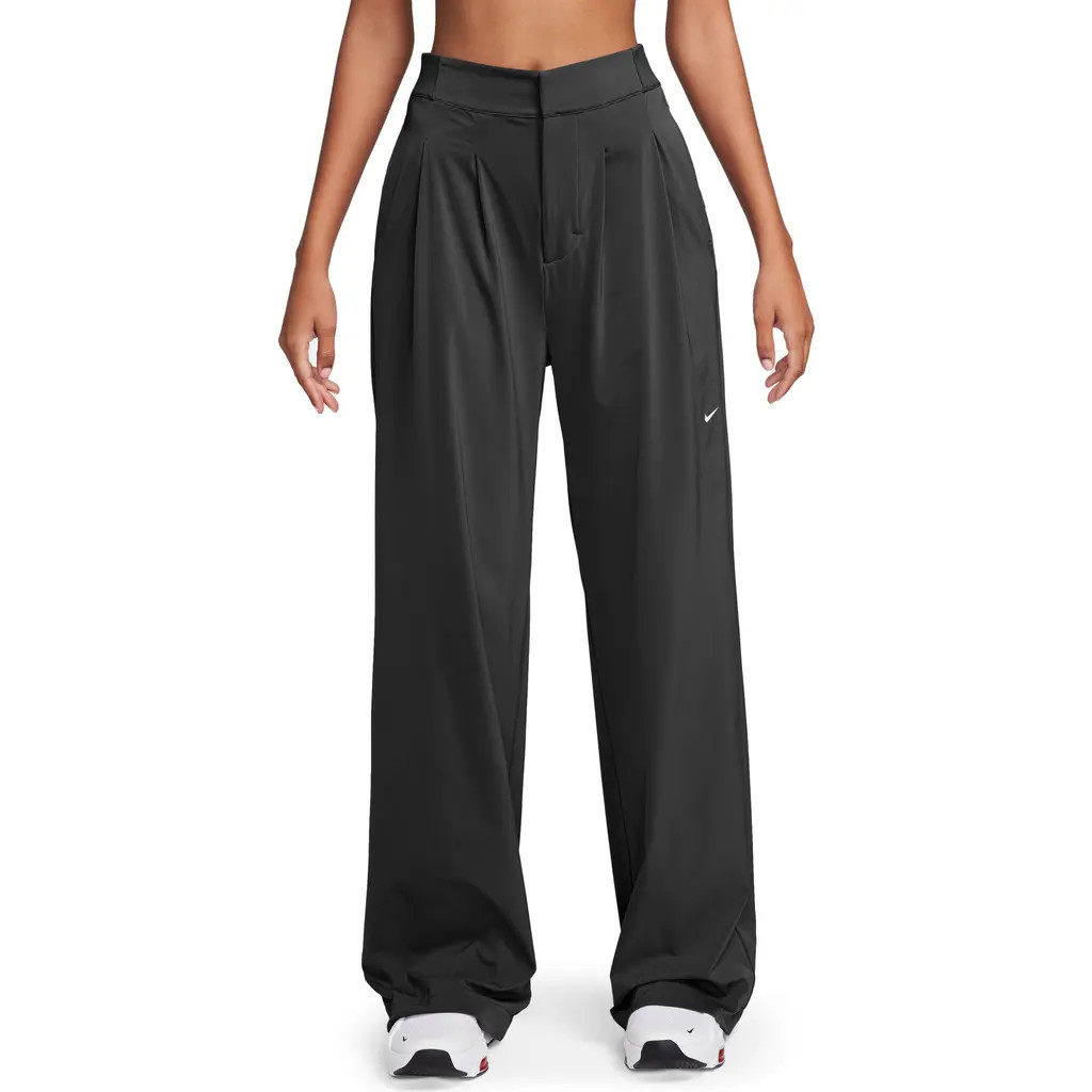 Nike Bliss Wide Leg Pants in Black/Clear at Nordstrom Rack, Size Large | Nordstrom Rack