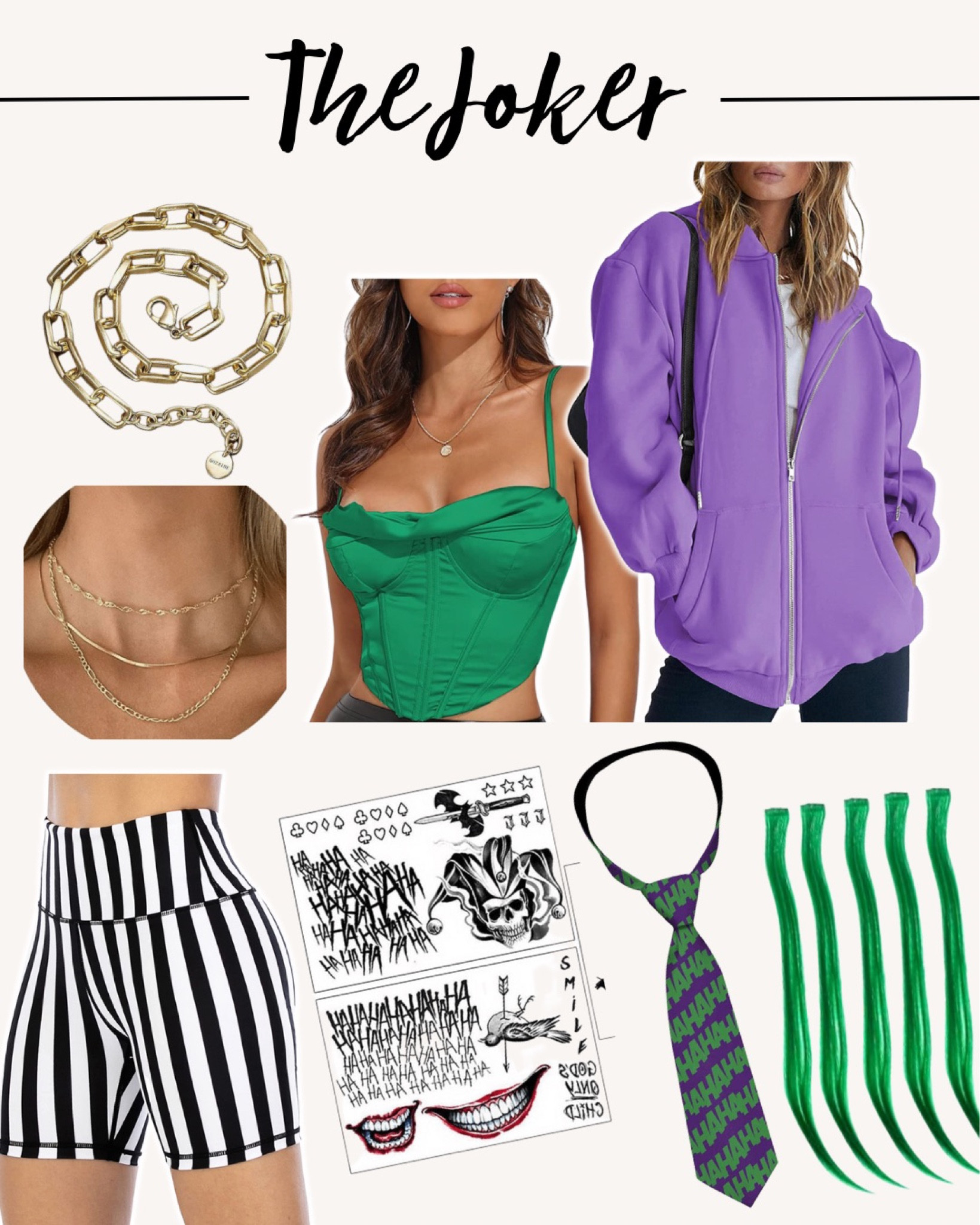 THE JOKER HALLOWEEN COSTUME INSPO!!! ✨✨💚💜🕺🏼🥳

#halloweencostume #costumeideas #fratbeach #college

#LTKHalloween #LTKSeasonal #LTKstyletip