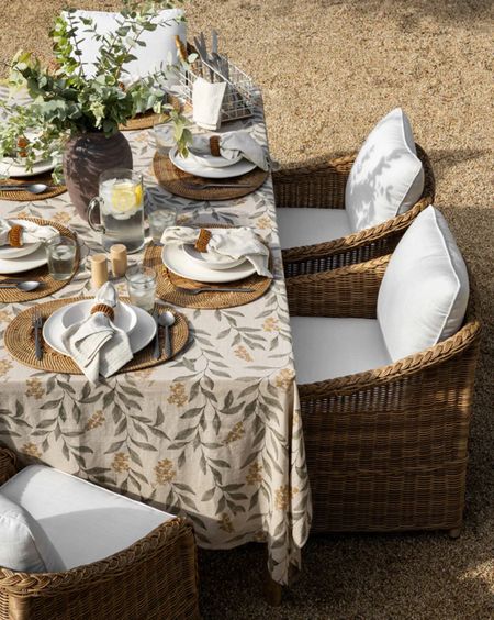 Outdoor dining by McGee & Co, McGee Outdoor Collection, outdoor dining chairs, outdoor furniture, outdoor home decor, spring and summer decor #outdoor #mcgeeandco #homedecor

#LTKhome #LTKSeasonal