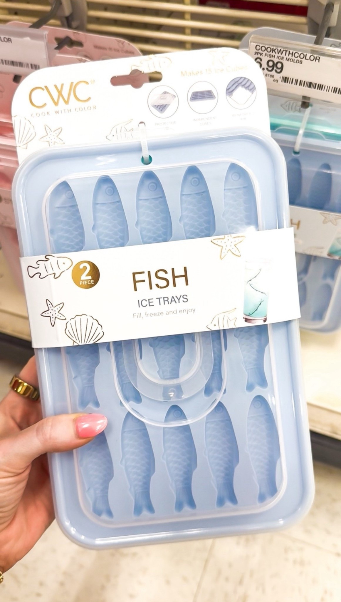 Fish ice cube molds - coastal aesthetic 

So fun for cocktails or making gummy candy! 





Coastal home
Coastal living 
Beach house 
Summer party 
Target finds
Target home
Cook with color 

#LTKHome #LTKSeasonal #LTKfoodie