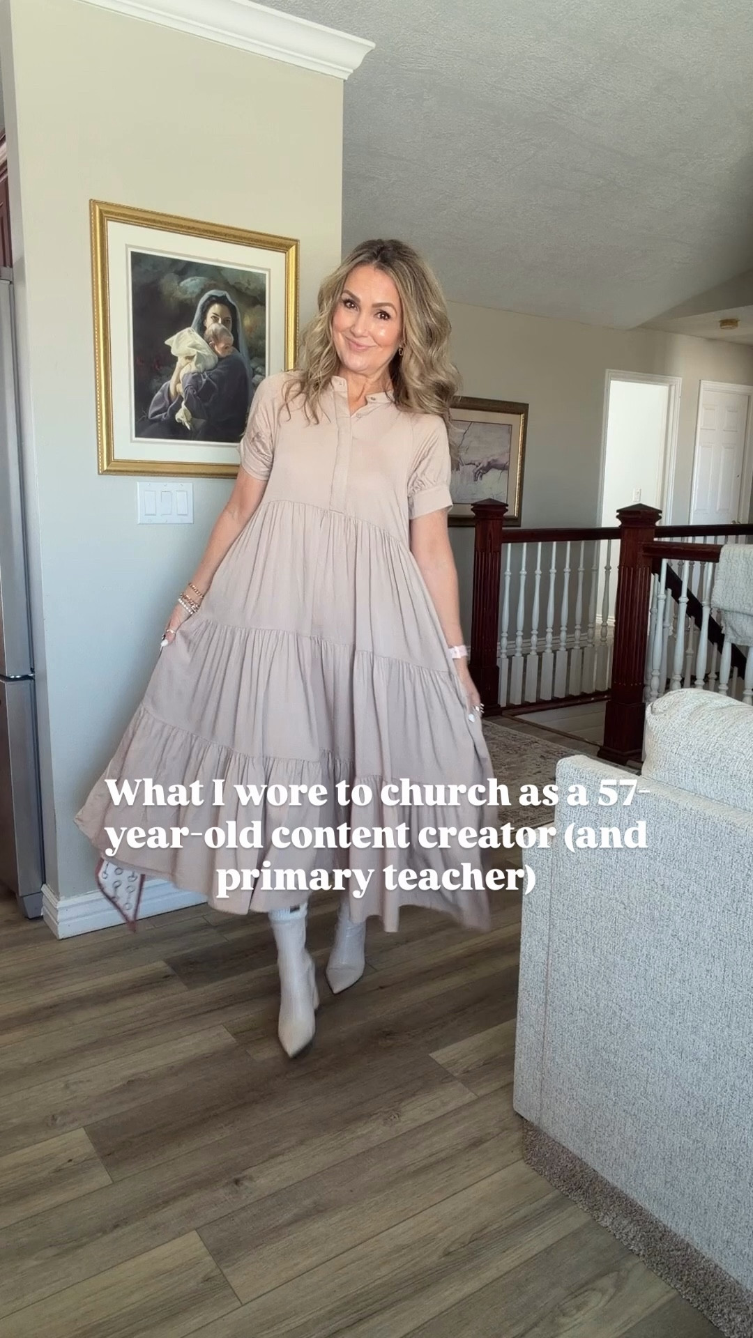 Sunday series week seven.
What to wear to church. 

￼#WomenOver50 #SundayStyle #ChurchOutfit

#LTKOver40 #LTKdayinmylife #LTKgrwm