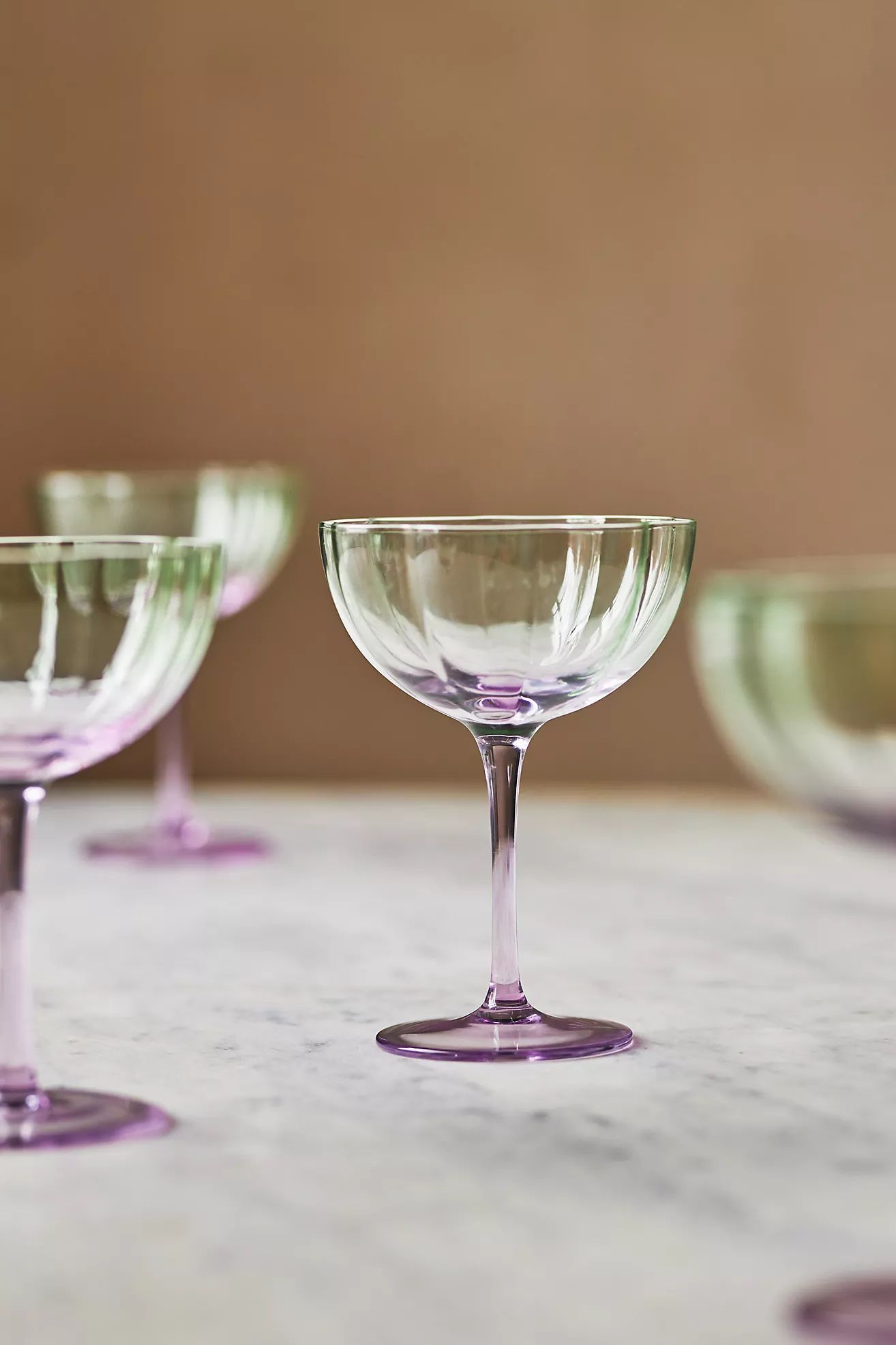 Lille Coupe Glasses, Set of 4 | Anthropologie (US)