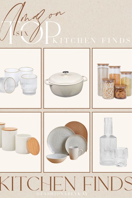 Kitchen finds from Amazon… level up your space with these 🫶🏼 love all the natural tones and textures! 

Amazon prime, Amazon home, Amazon favorites, Amazon kitchen, kitchen finds, kitchen decor 

#LTKhome