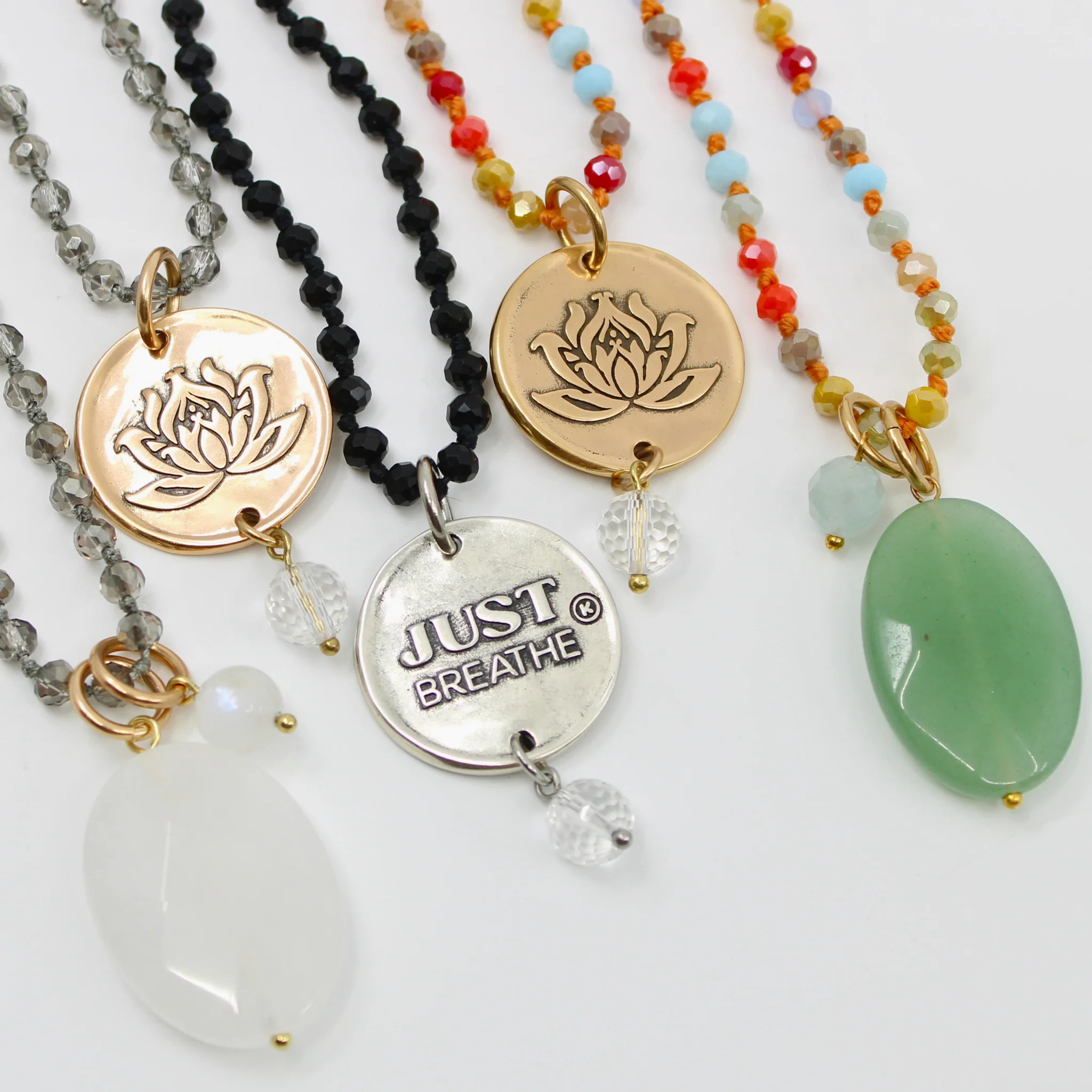 Just Breathe Original Necklace Layering Bundle | Katia Designs
