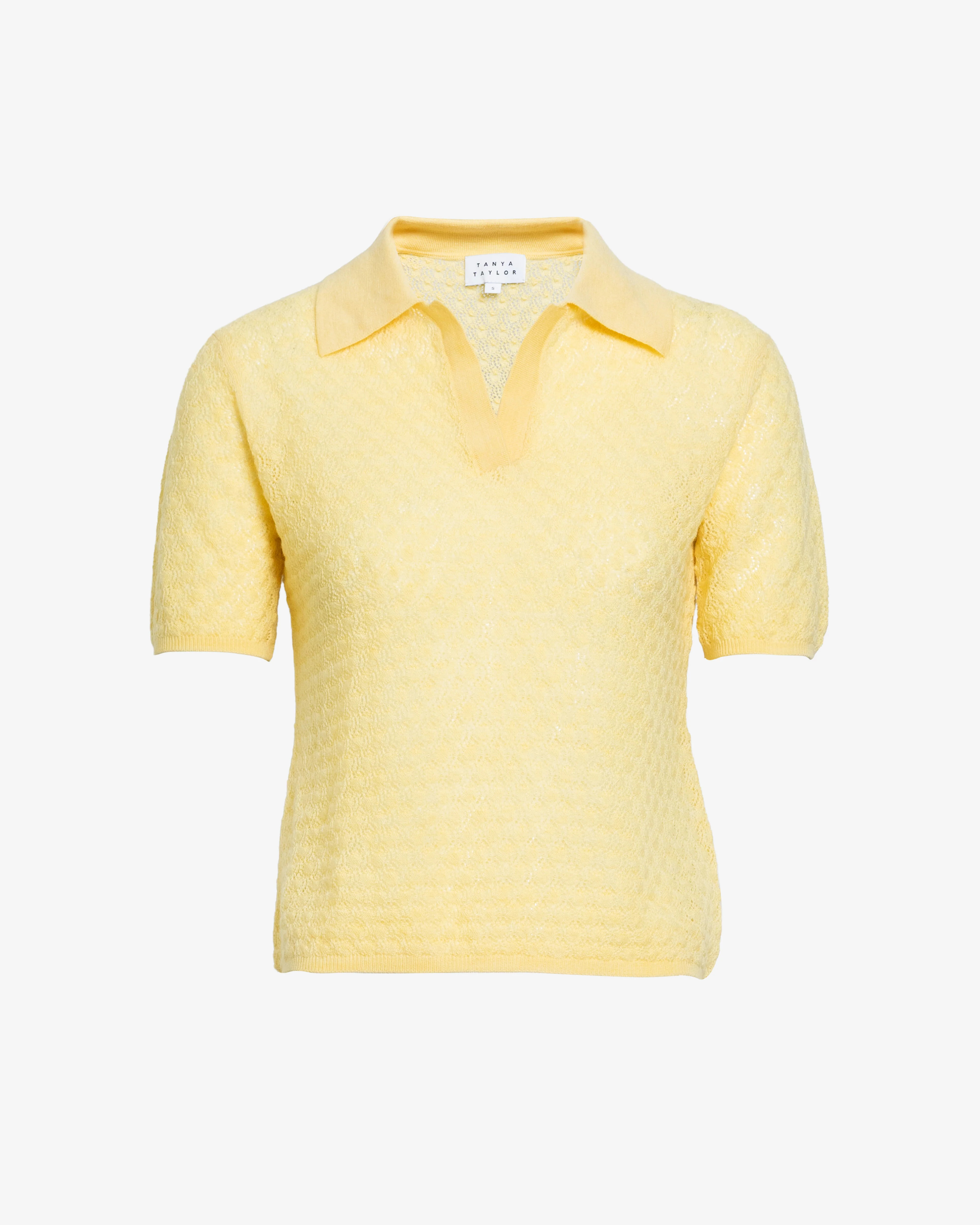 Camilla Pointelle Knit Top | Tanya Taylor
