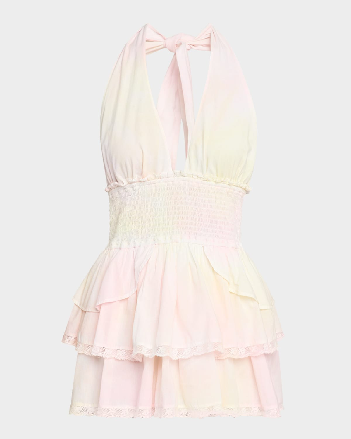 Deanna Halter Mini Dress | Neiman Marcus