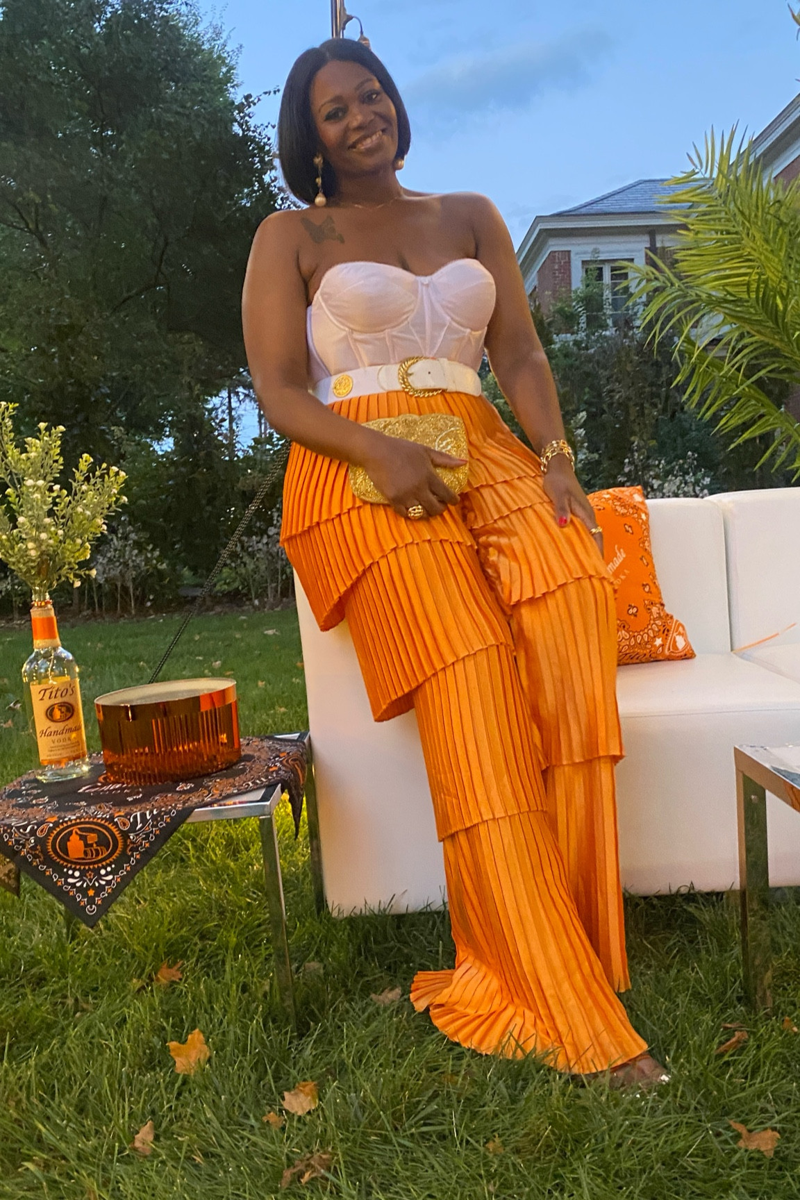 I couldn't find these exact pants again. I got mine resale BUT the shorts version and other wide leg options are amazing! 

#LTKover40 #LTKmidsize