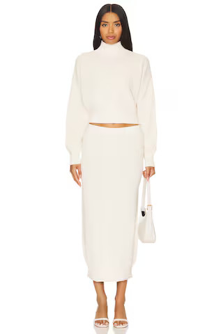 Free People x free-est Hailee Sweater Skirt Set in Powder Sand from Revolve.com | Revolve Clothing (Global)