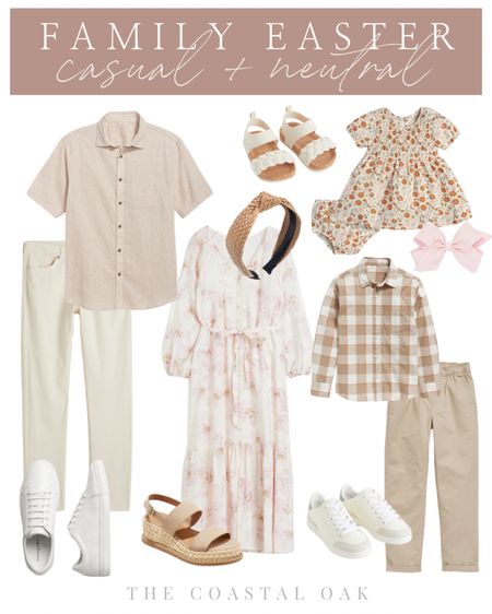 Casual Easter outfit ideas for the whole family!

Easter Sunday family outfits family matching family photos spring photos photo shoot maternity portraits neutral 

#LTKSeasonal #LTKfamily #LTKstyletip