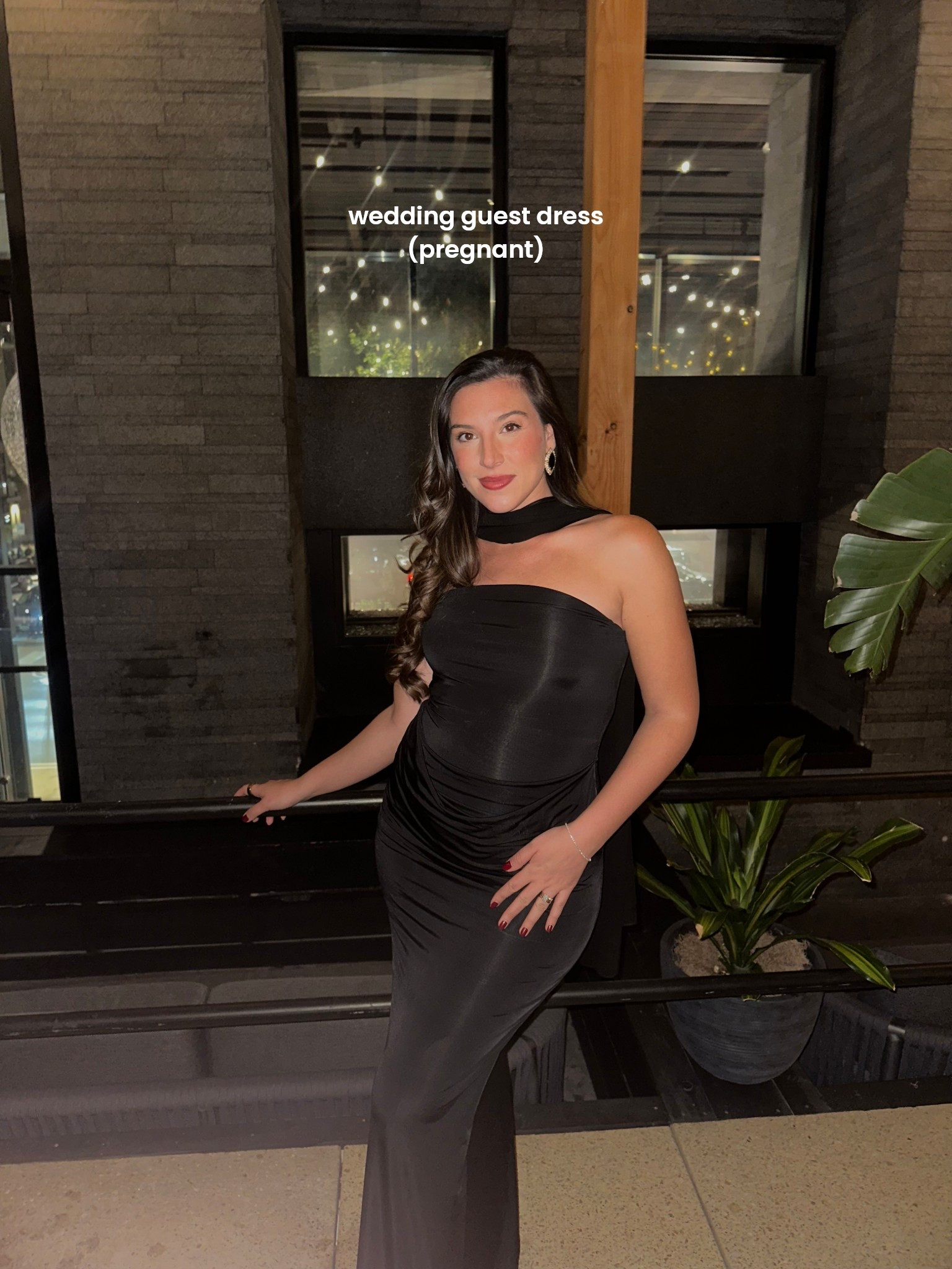 #weddingguestdress #blacktiedress #dressforpregnancy #maternityweddingguestdress 