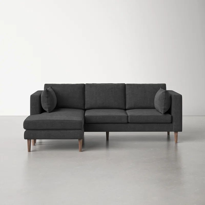 Aaron 2 - Piece Upholstered Chaise Sectional - Reversible | Wayfair North America