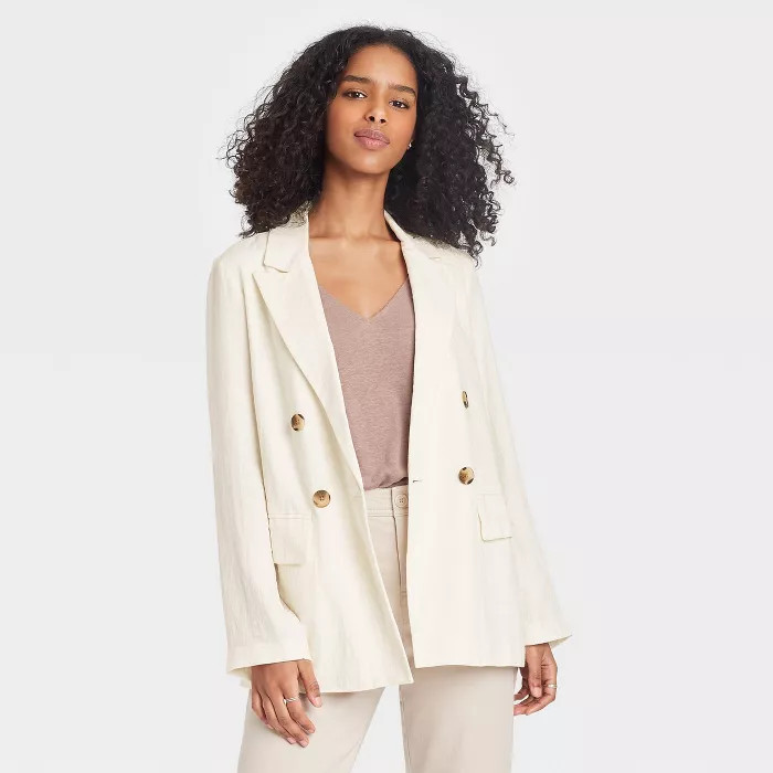 Women's Double Breasted Blazer - A New Day™ | Target