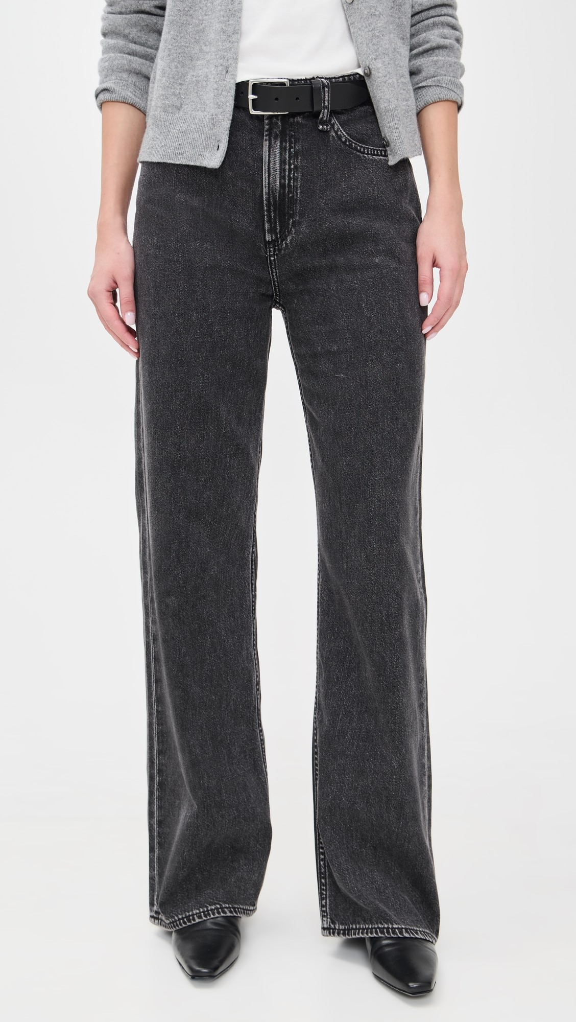 Featherweight Logan Wide Jeans | Shopbop
