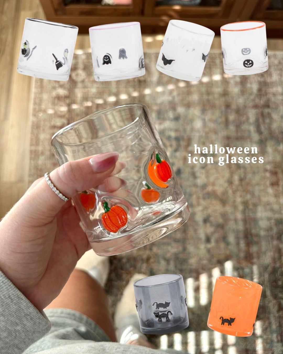 Halloween icon glasses, Halloween finds, tjmaxx, homegoods, glassware, Halloween vibes 

#LTKFindsUnder50 #LTKHome #LTKSeasonal