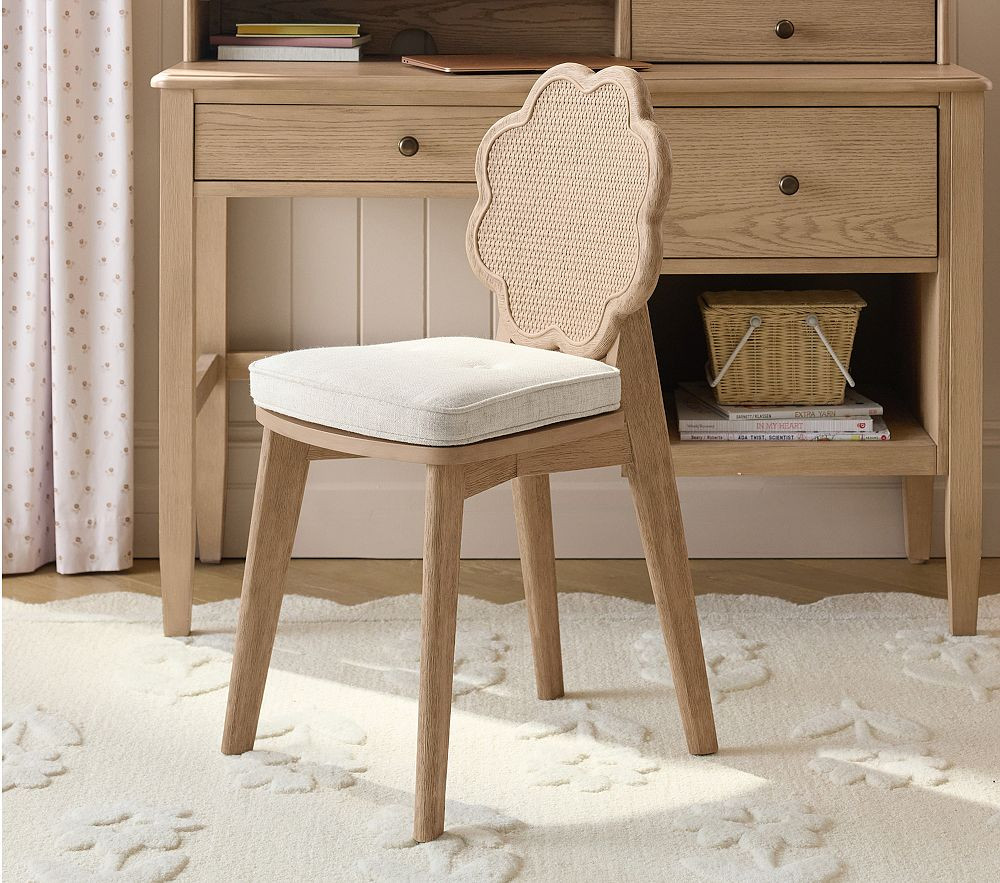 Rylee + Cru Caned Desk Chair | Pottery Barn Kids