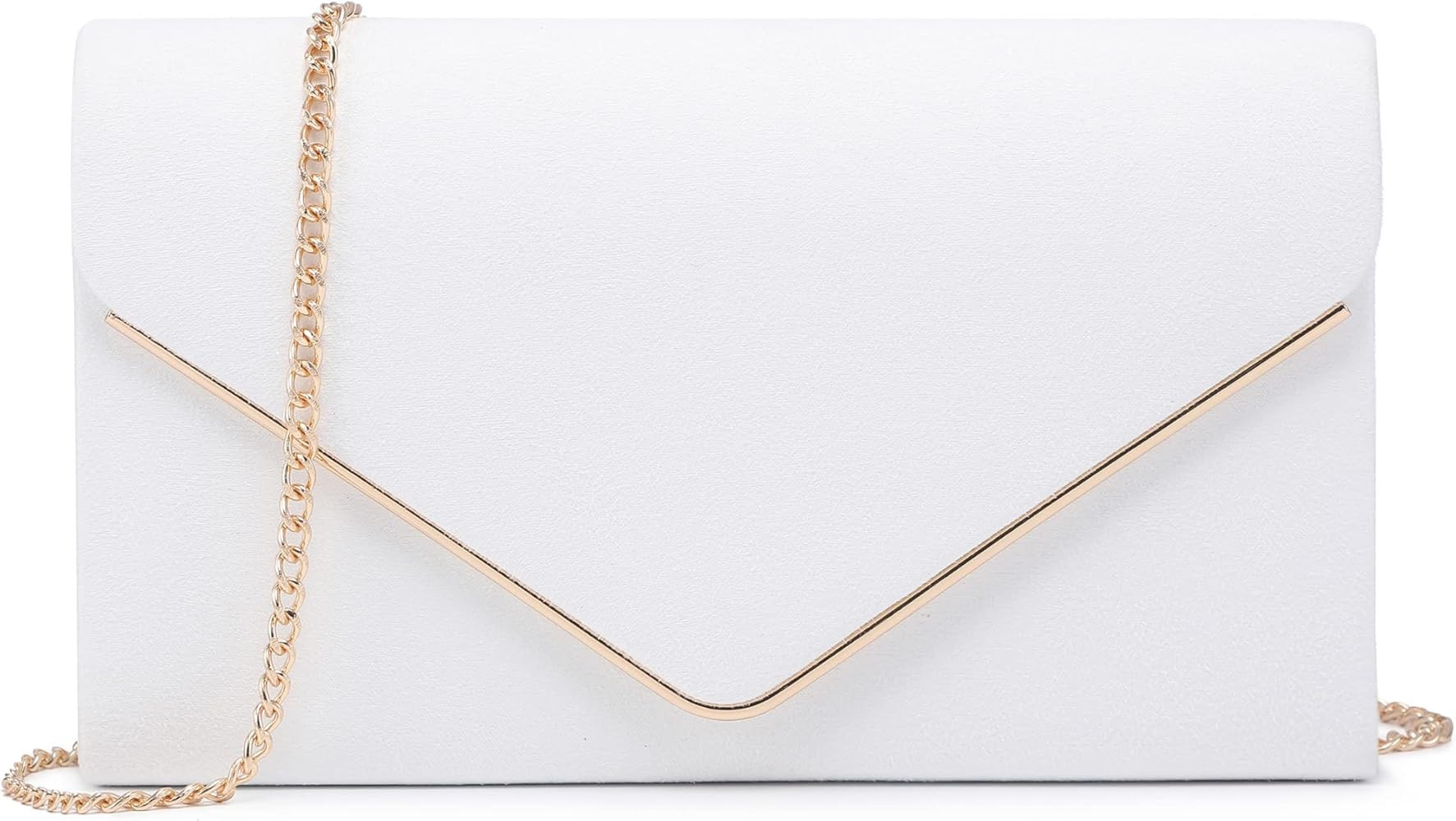 Dasein Women Faux Suede Evening Clutch Bags Formal Party Clutches Wedding Purses Cocktail Prom Cl... | Amazon (US)