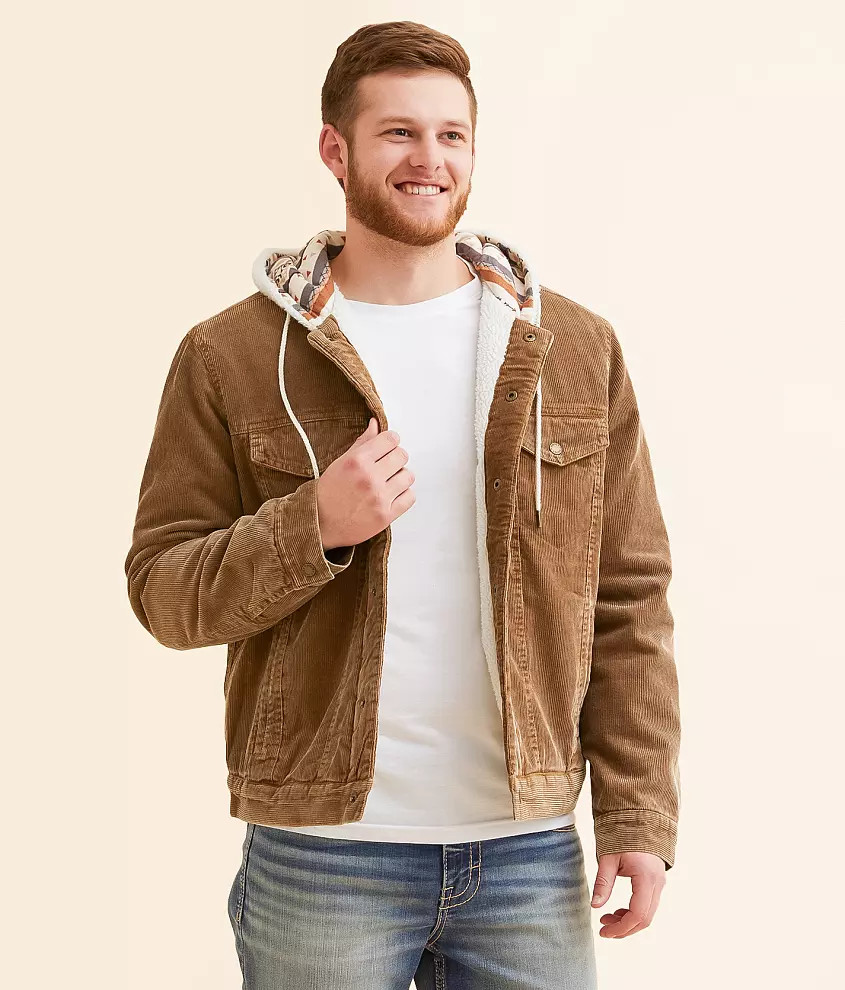 Hooded Corduroy Jacket | Buckle