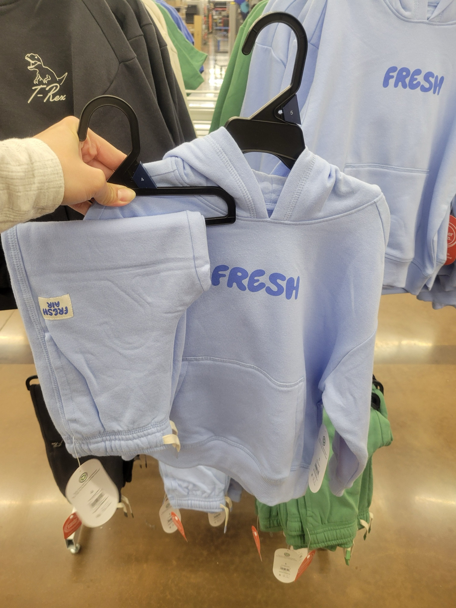 Boys sweat set at Walmart. Cute trendy kids. Boy mom. Affordable outfits. Play outfits. Travel. Winter spring.  

 #LTKootd #LTKmomlife #LTKKids