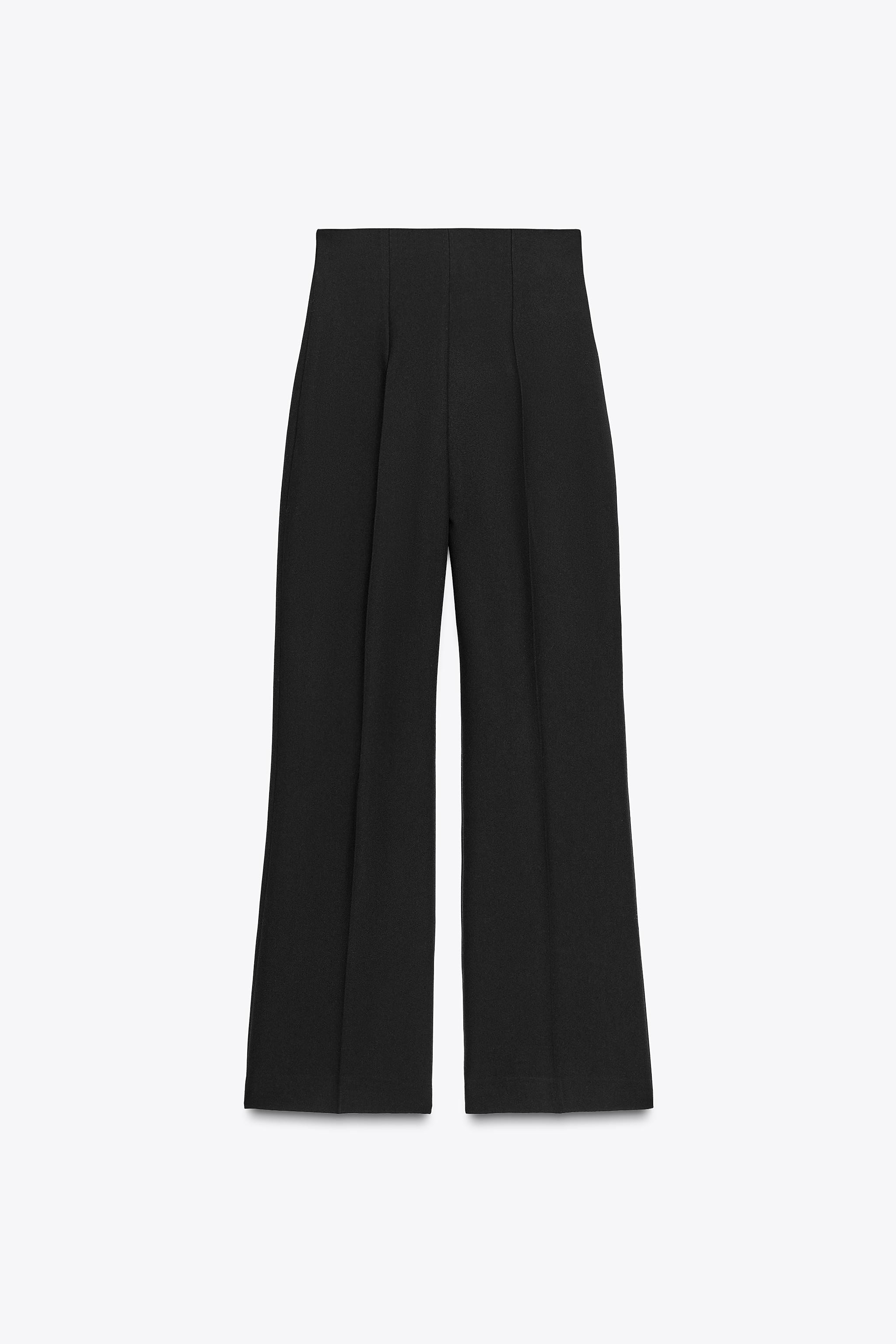 HIGH-WAISTED ZIPPER PANTS ZW COLLECTION | Zara US