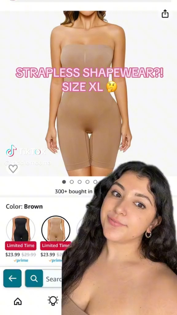 My favorite shapewear, but strapless✨🫶🏼

#LTKunder50 #LTKplussize #LTKSale