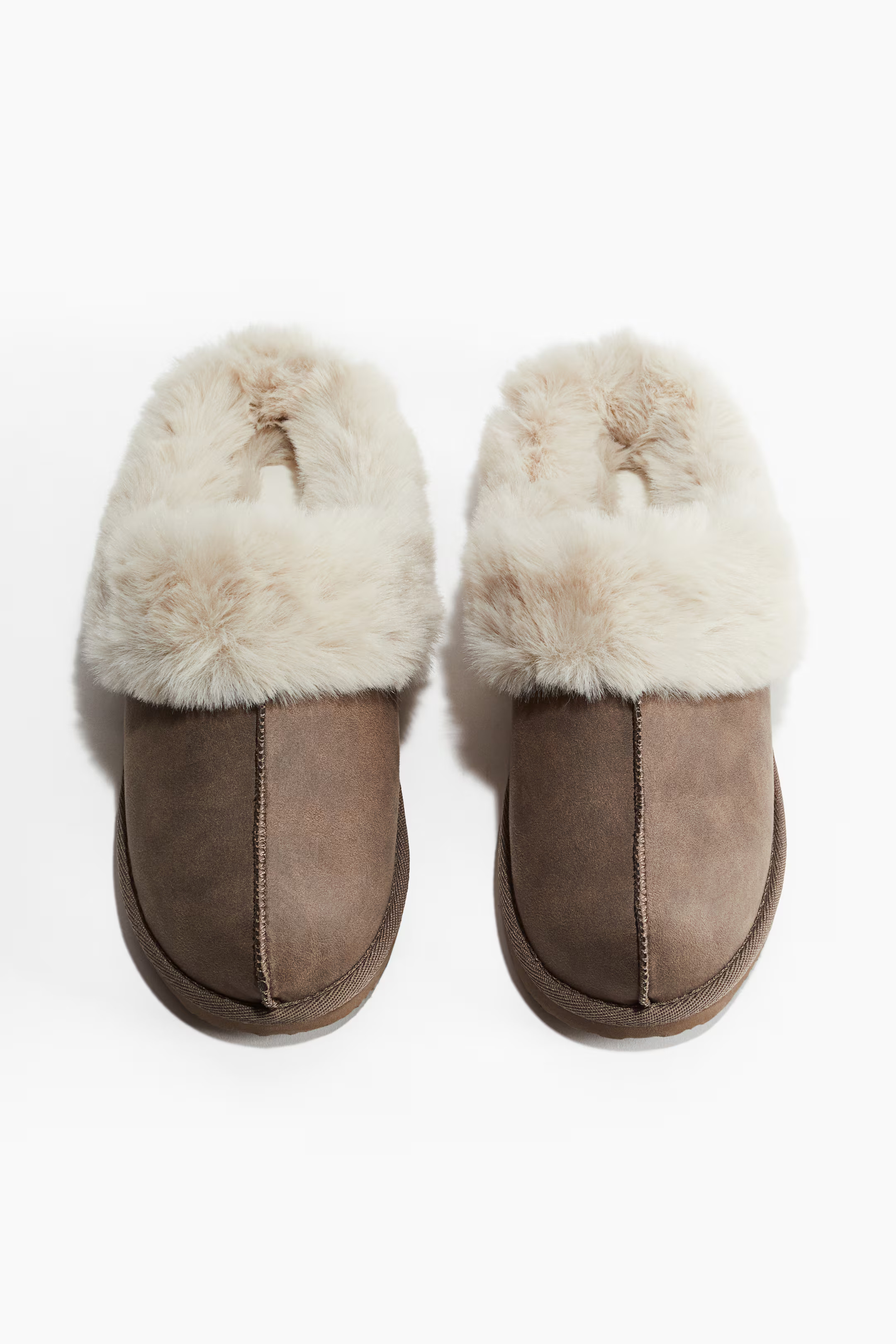 Warm-lined slippers | H&M (UK, MY, IN, SG, PH, TW, HK)