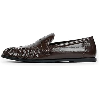 Penny Loafers for Women Flats Shoes Women Dressy Comfortable Moccasins Womens Slip on Loafers Sho... | Amazon (US)