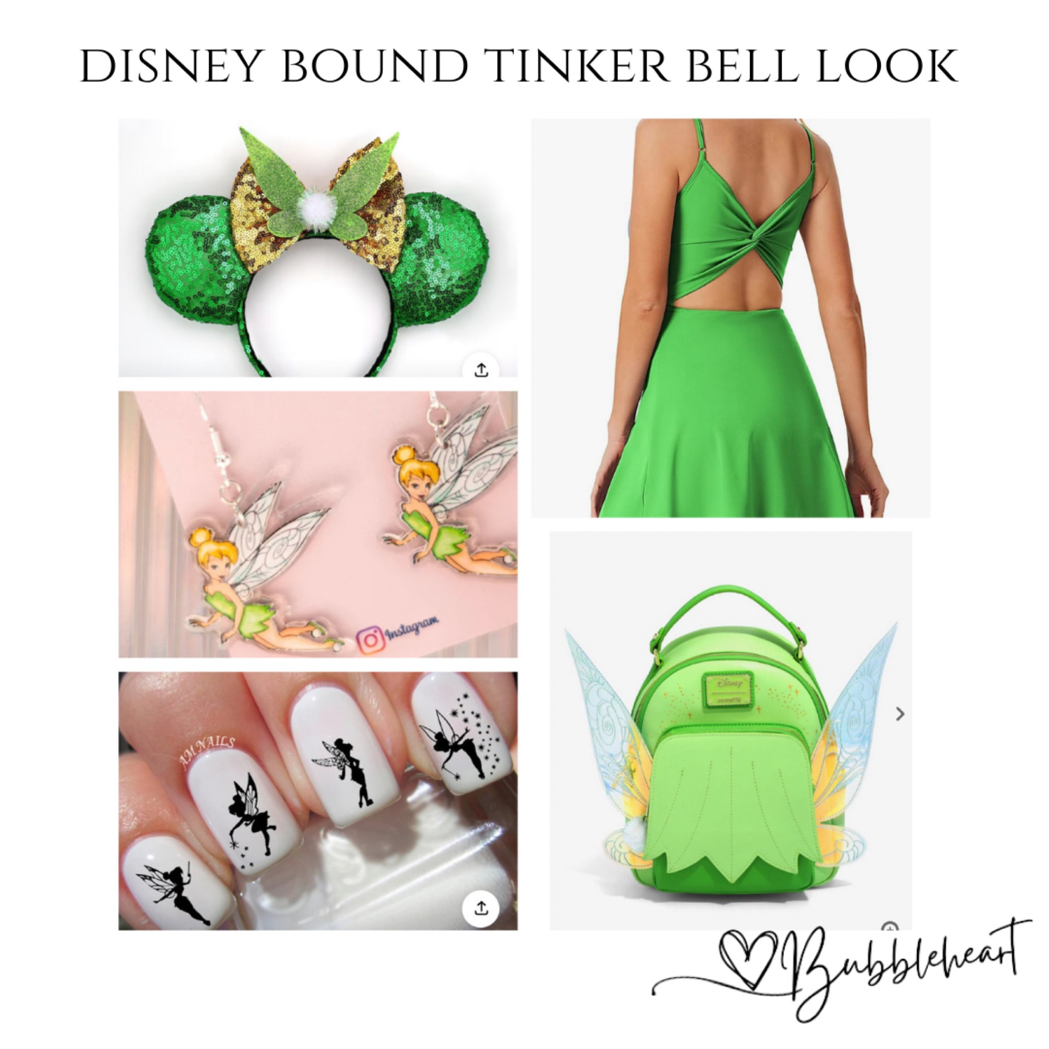 Tinkerbell Disney Bound Look

Tinker bell outfit, tinker bell bag, tinker bell ears, tinker bell nails, tinker bell dress, athletic dress, Disney outfit, magic kingdom outfit, theme park athletic look. Disney bound, Disney inspired outfit

#LTKstyletip #LTKSeasonal