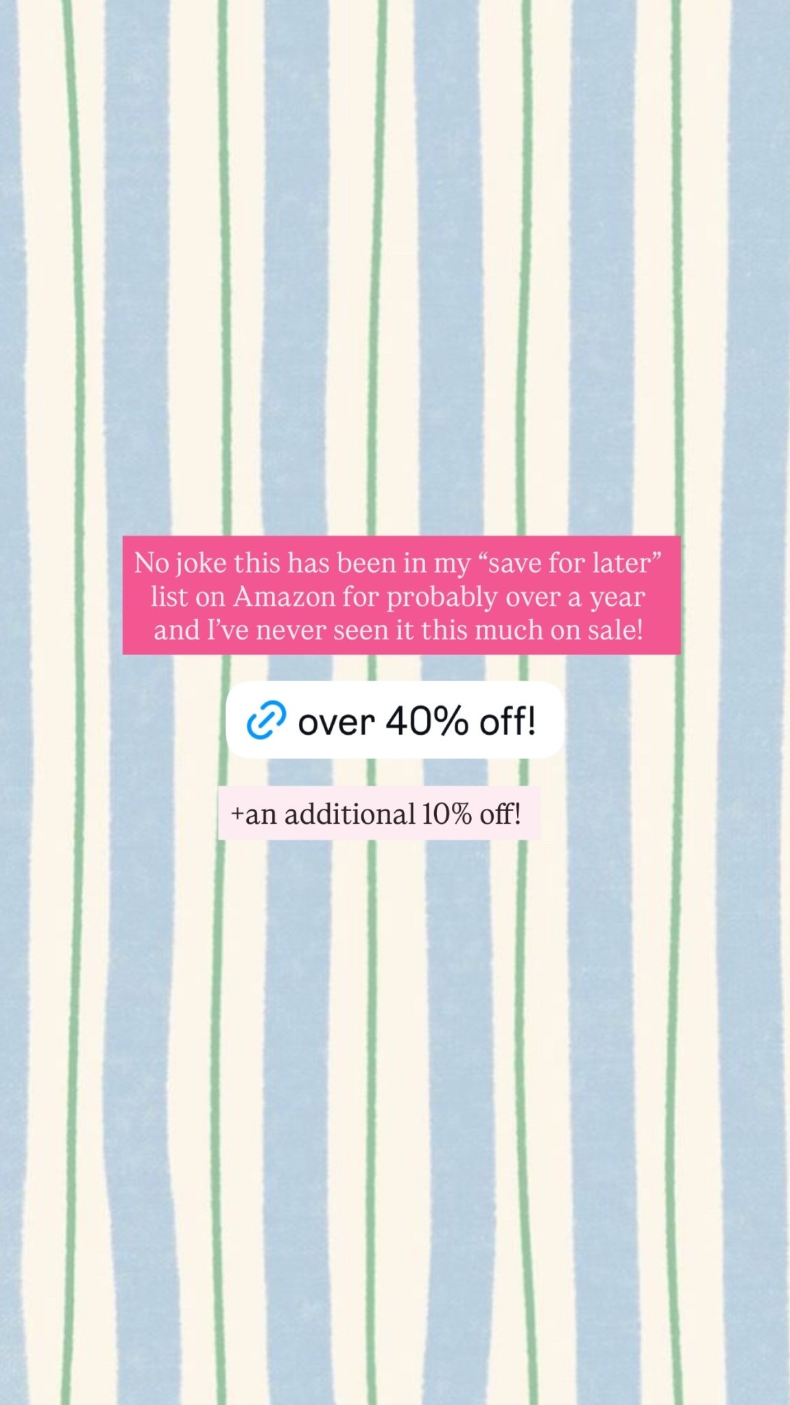 No joke this has been in my “save for later” list on Amazon for probably over a year and I’ve never seen it this much on sale! +an additional 10% off!

#LTKHome #LTKSaleAlert #LTKmomlife