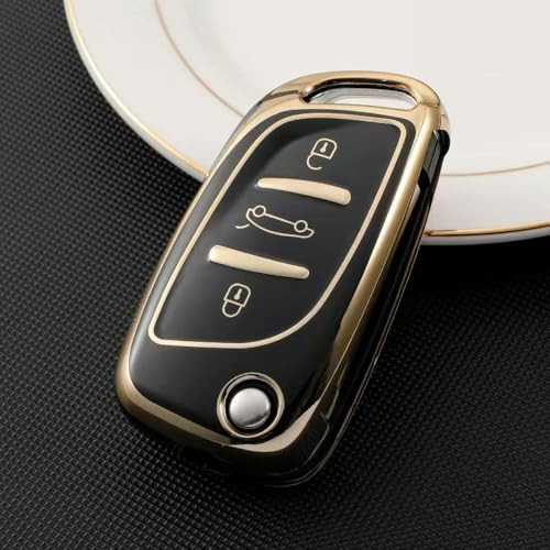 Compatible with Soft TPU Key Cover Case Shell Fob, Compatible with Peugeot Compatible with Citroen C1 C2 C3 C4 C5 DS3 DS4 DS5 DS6 Car Styling Accessories Keychain | Amazon (US)