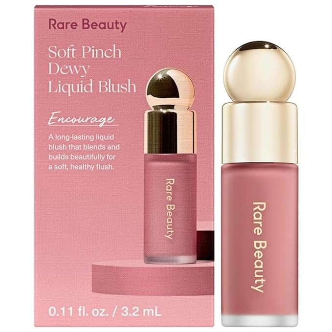 Rare Beauty by Selena Gomez Soft Pinch Liquid Blush Mini Size - Encourage - Soft Neutral Pink | Amazon (US)
