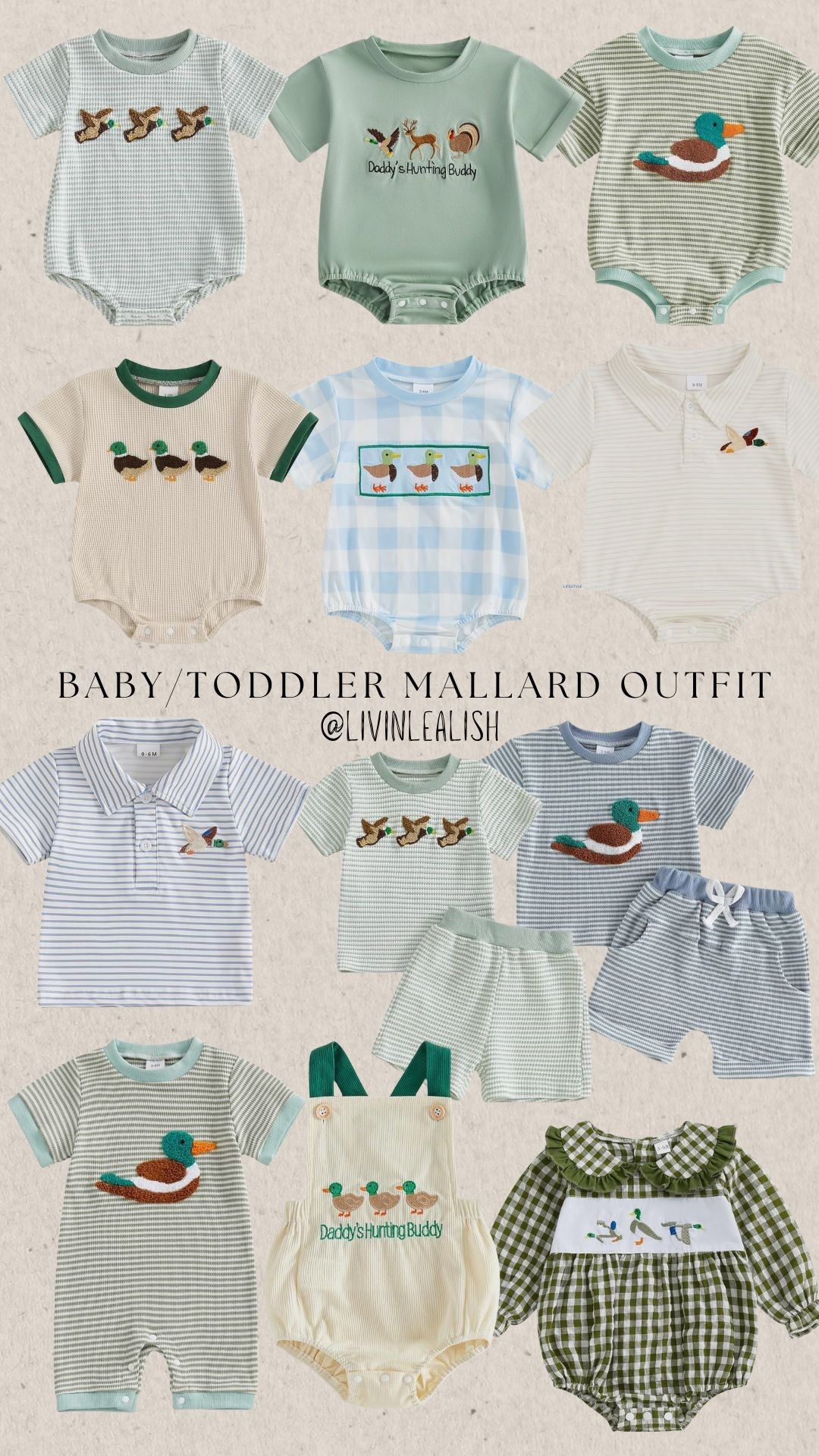Baby/Toddler Mallard hunting outfits! 🦆#huntingoutfit #toddlerhunting #countryoutfit #duckhunting

#LTKBaby #LTKKids #LTKootd