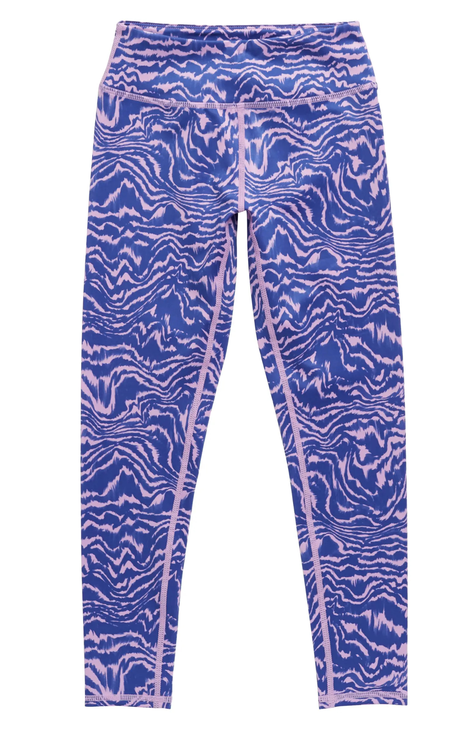 Z by Zella Kids' High Waist Printed Daily Leggings | Nordstromrack | Nordstrom Rack