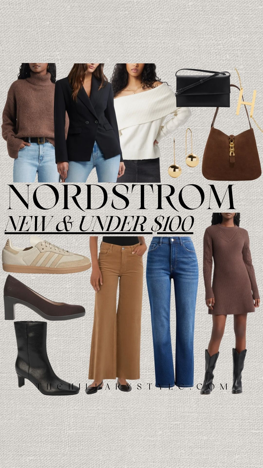 Nordstrom New Arrivals & Under $100: Fall Style Steals!

Get ready for your next Nordstrom haul! 🛍️ I've rounded up some amazing new arrivals that are all under $100 and perfect for the upcoming fall season. From versatile denim to cozy knits, classic blazers, and chic accessories, these pieces are ideal for building a stylish and affordable autumn wardrobe. Which item are you adding to your cart?

#Nordstrom #NordstromFinds #Under100 #FallFashion #AffordableFashion #AutumnStyle #NewArrivals #FashionDeals #WardrobeEssentials #BudgetFriendlyFashion #TheHillaryStyle 

 

#LTKSeasonal #LTKFindsUnder100 #LTKStyleTip