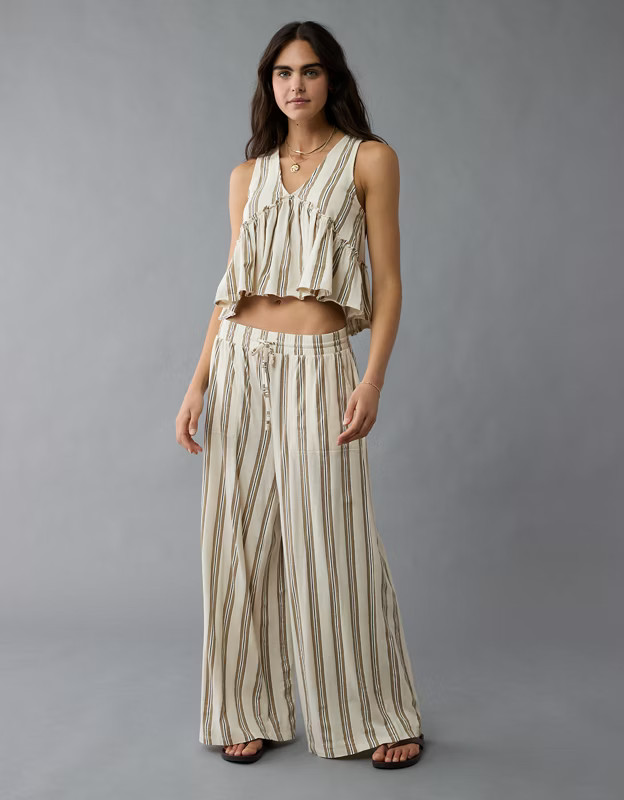 AE Sunchaser Knit High-Waisted Pant | American Eagle Outfitters (US & CA)