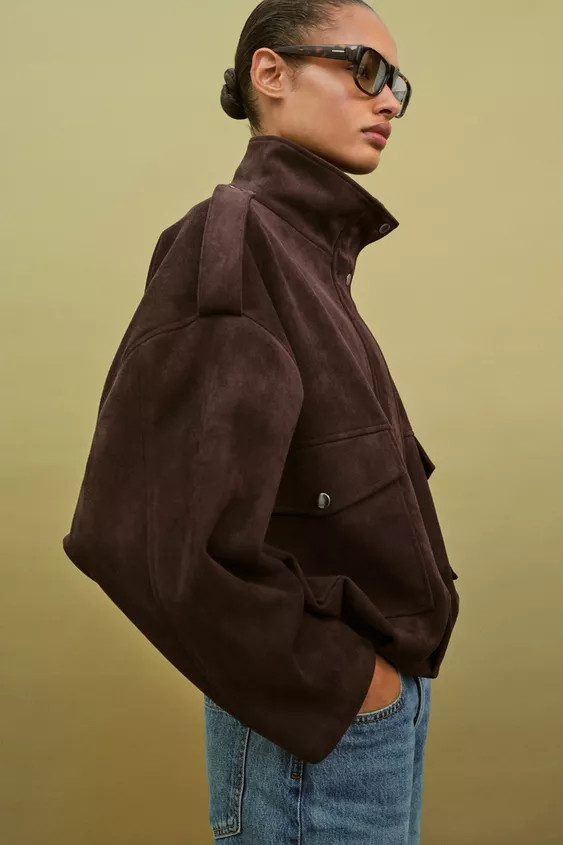 JACKE IN WILDLEDEROPTIK | Zara DE