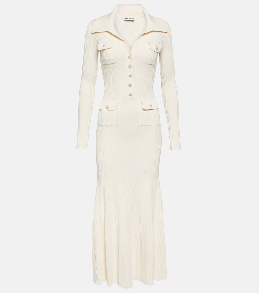 Ribbed-knit midi dress | Mytheresa (US/CA)