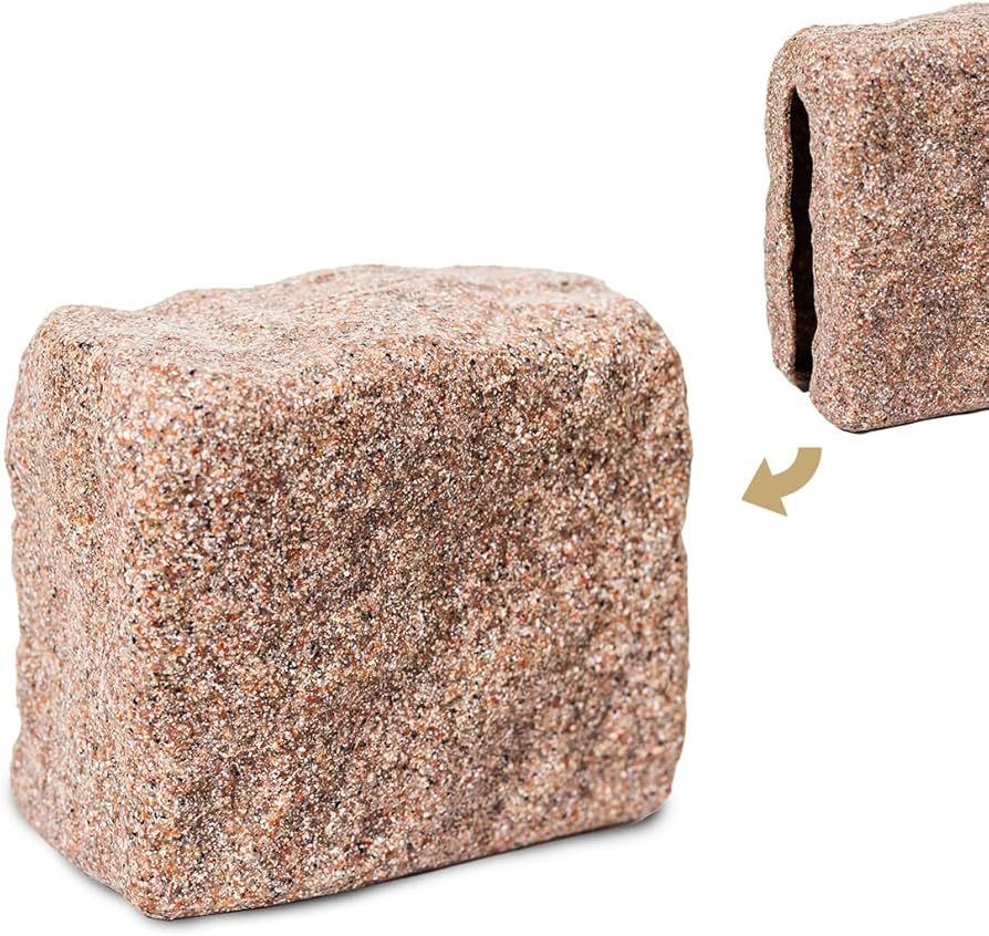 Cobblestone End Block – Landscape Edging for Lawn & Garden, Easy No Dig Installation and Connec... | Amazon (US)