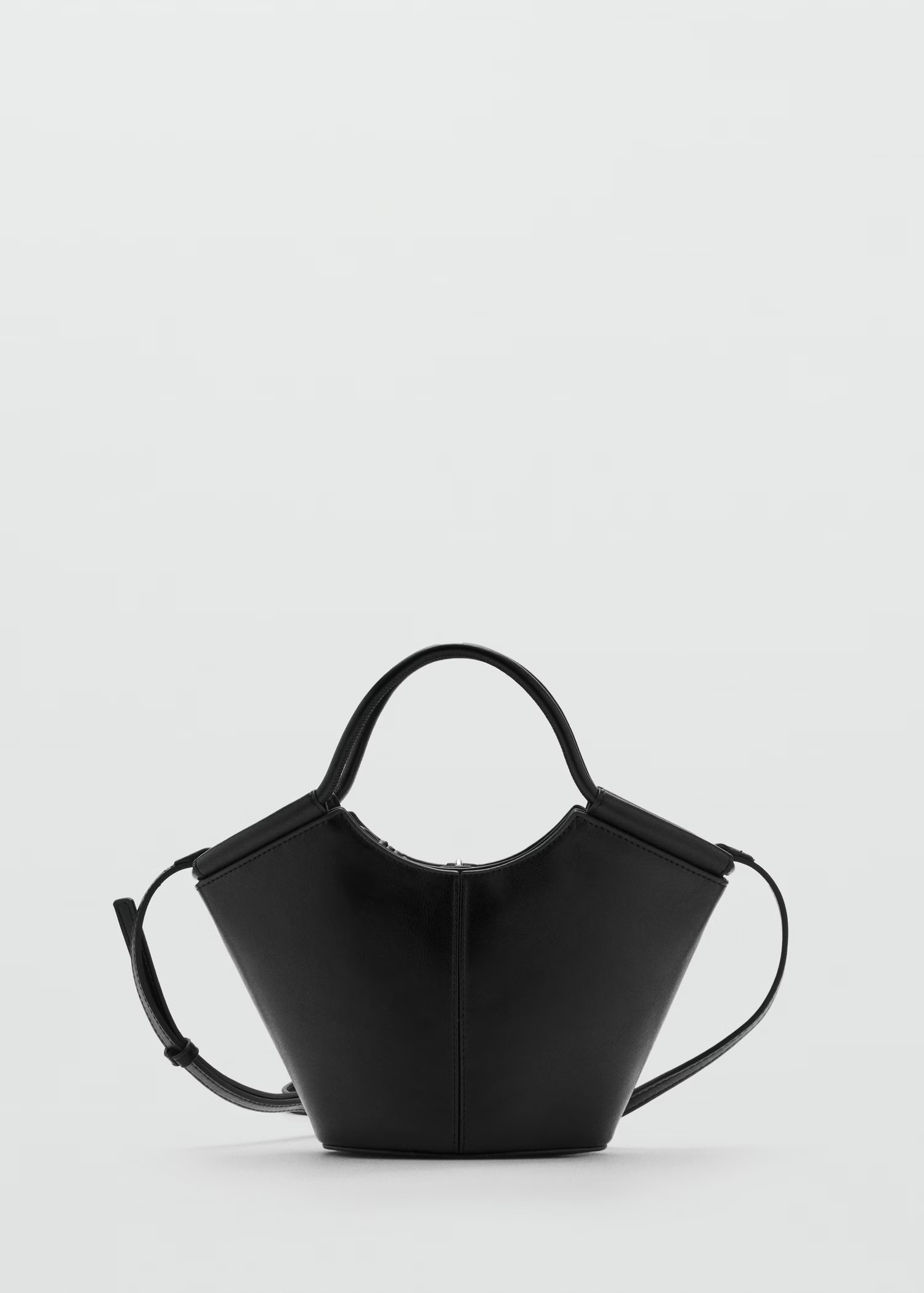 Mini shopper-style shoulder bag - Women | MANGO USA | Mango (US/MX/AU)