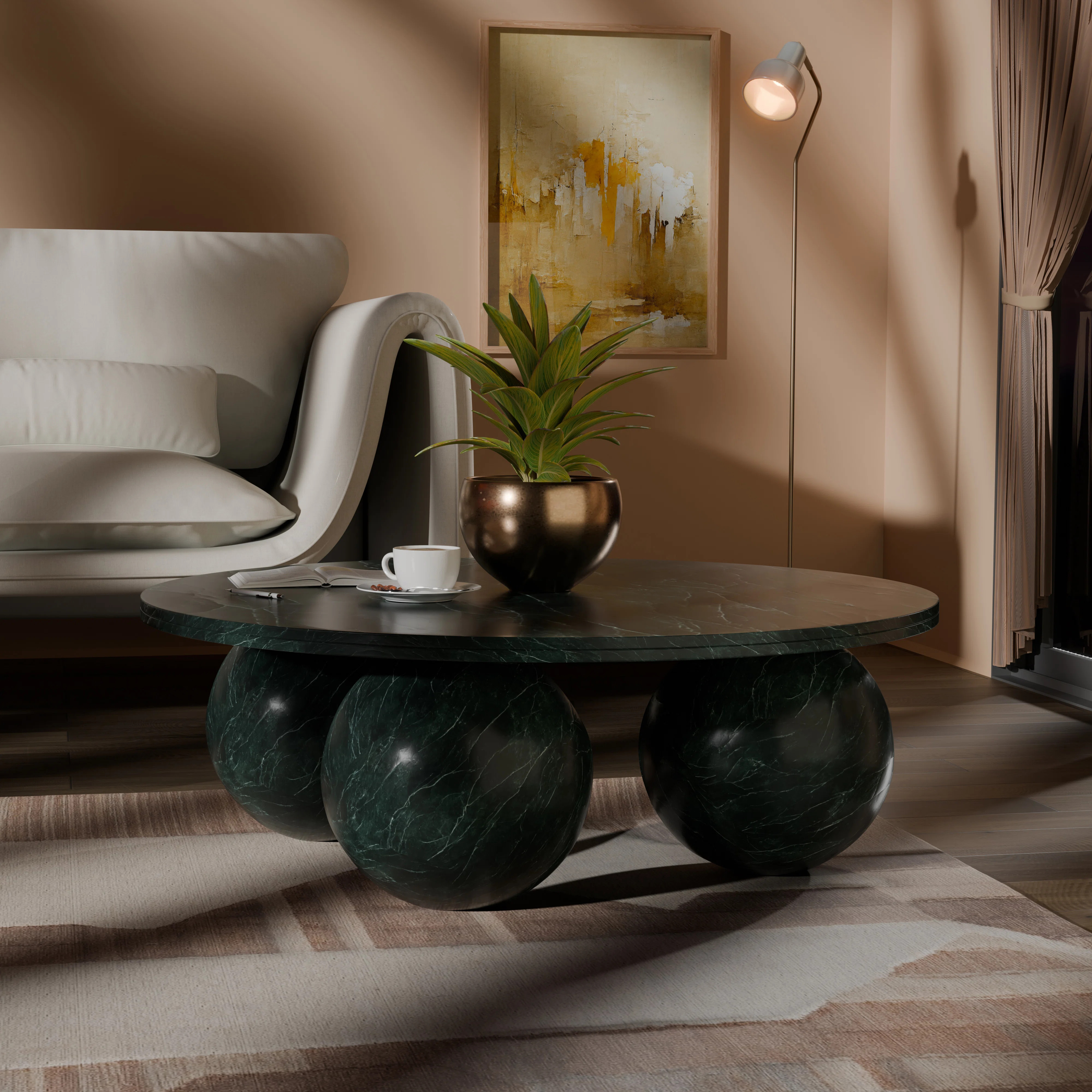 Wrought Studio Hizki Abstract Coffee Table & Reviews - Wayfair Canada | Wayfair North America