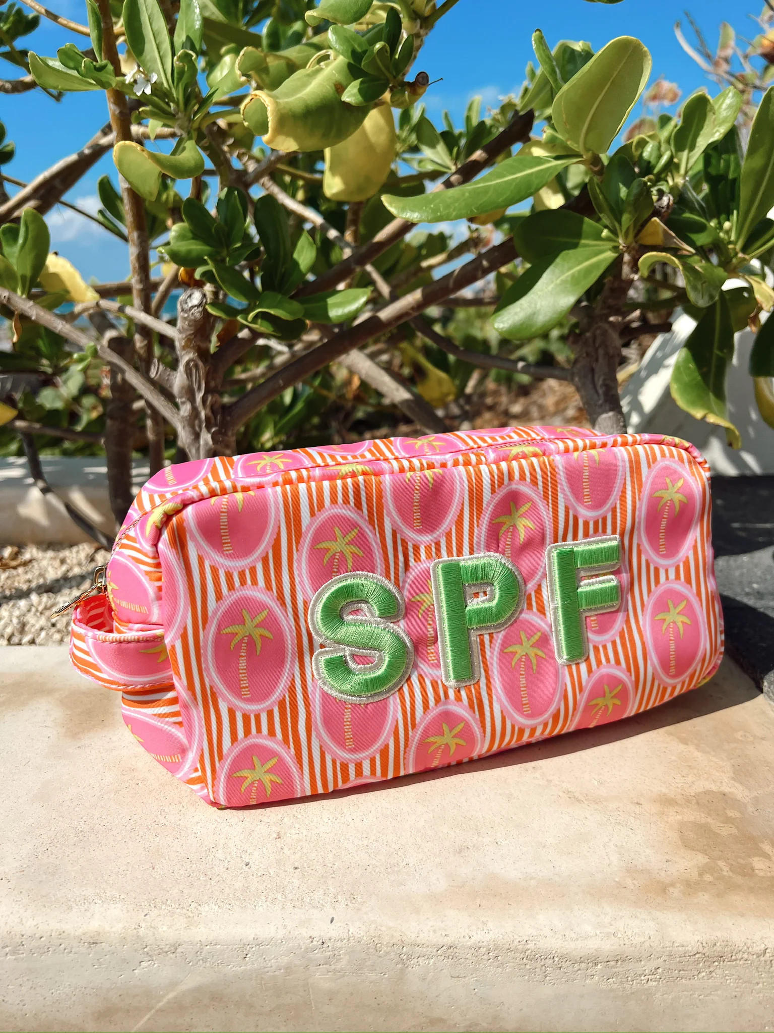 SPF - Pink Palms Large | KenzKustomz