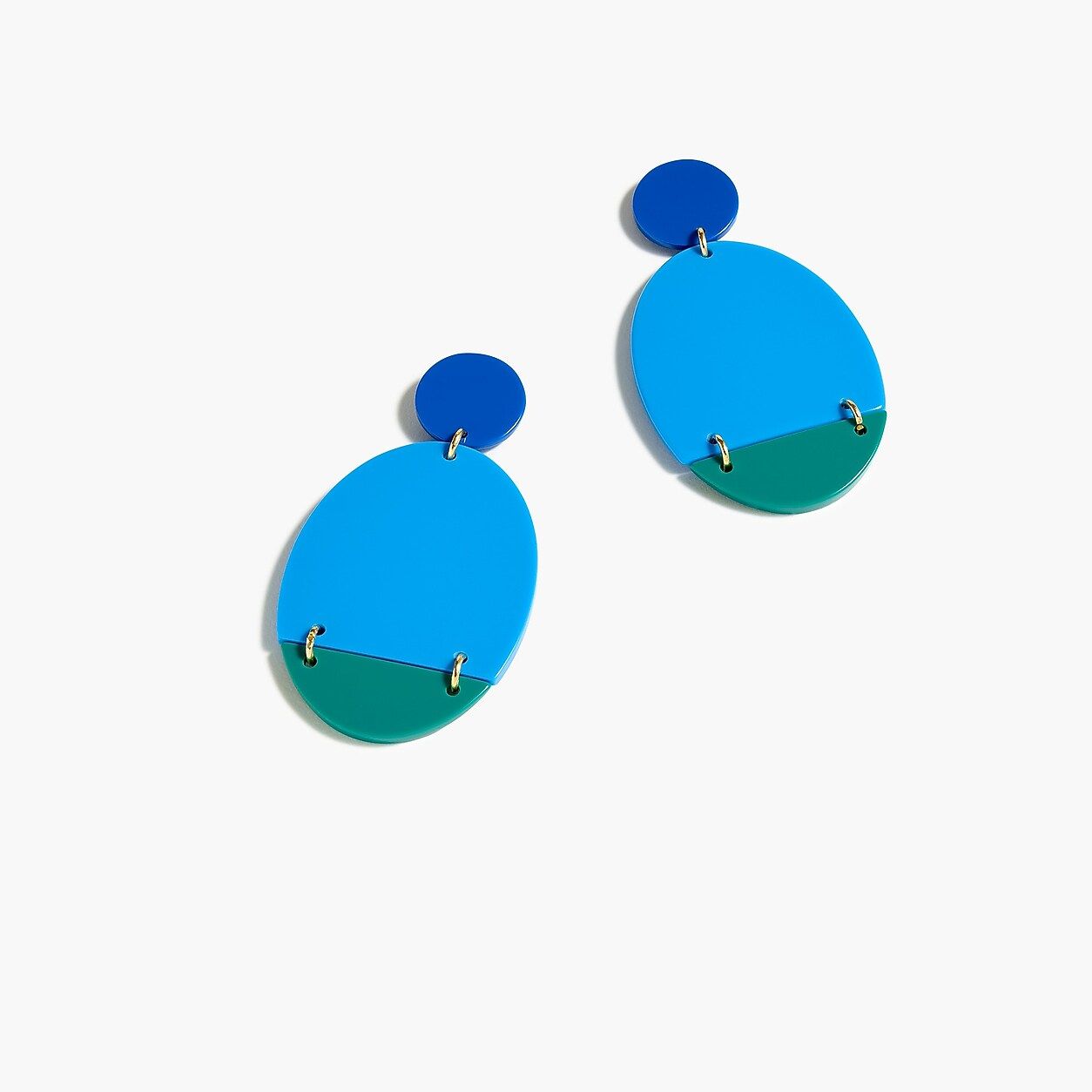 Lucite statement earrings | J.Crew US