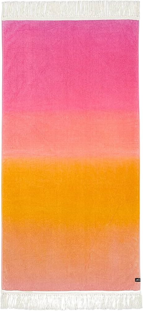 Slowitde Daiquiri Fringe Beach Towel | Features Drawcord Loop for Quick Drying | Perfect for The ... | Amazon (US)