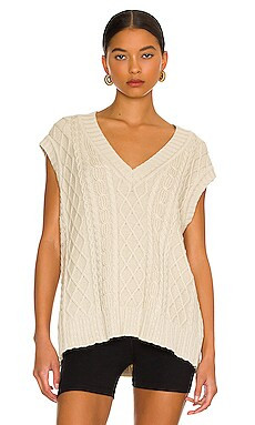 L'Academie Flynn Vest in Hazel from Revolve.com | Revolve Clothing (Global)