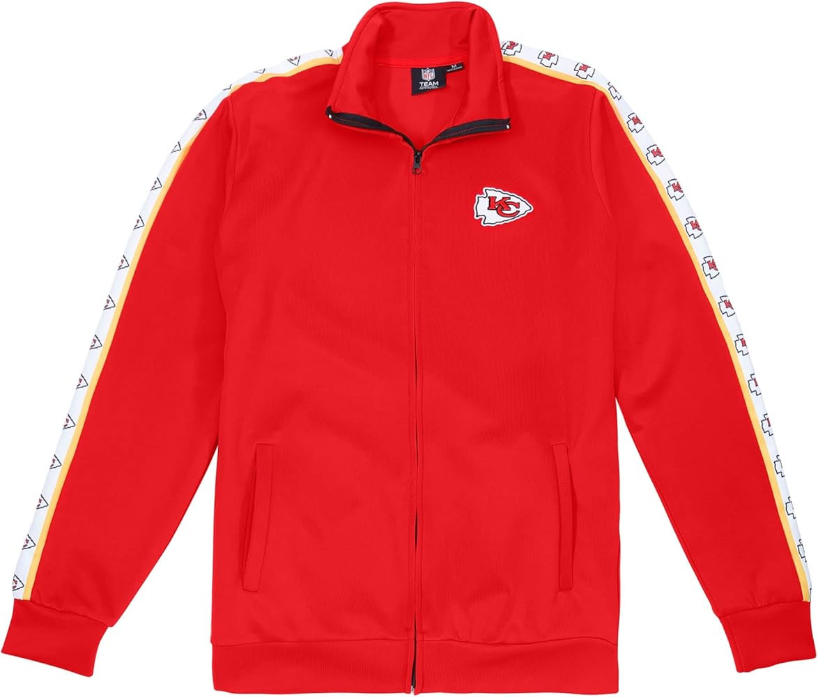 FOCO Men's NFL Team Color Stripe Logo Track Suit | Amazon (US)