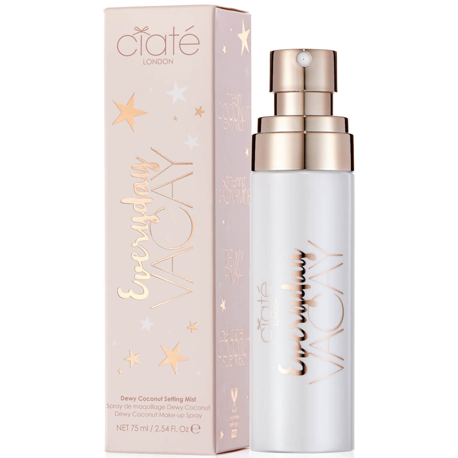 Ciaté London Everyday Vacay Coconut Setting Spray 75ml | Look Fantastic (UK)